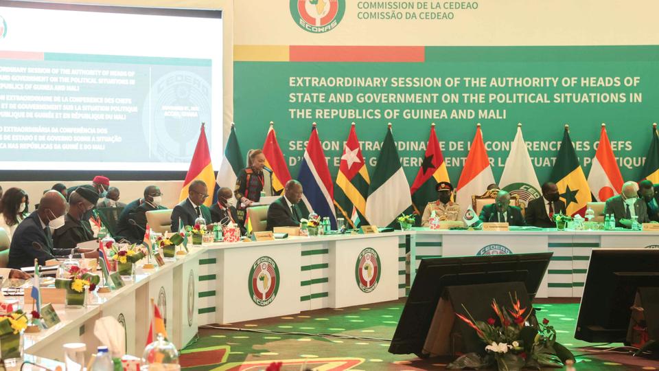 Economic Community of West African States (or ECOWAS) suspended Mali following military coups in August 2020 and May 2021.