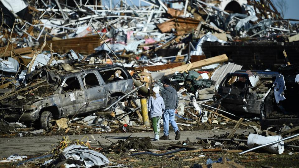 The Kentucky Governor said the tornadoes were the most destructive in the state's history.