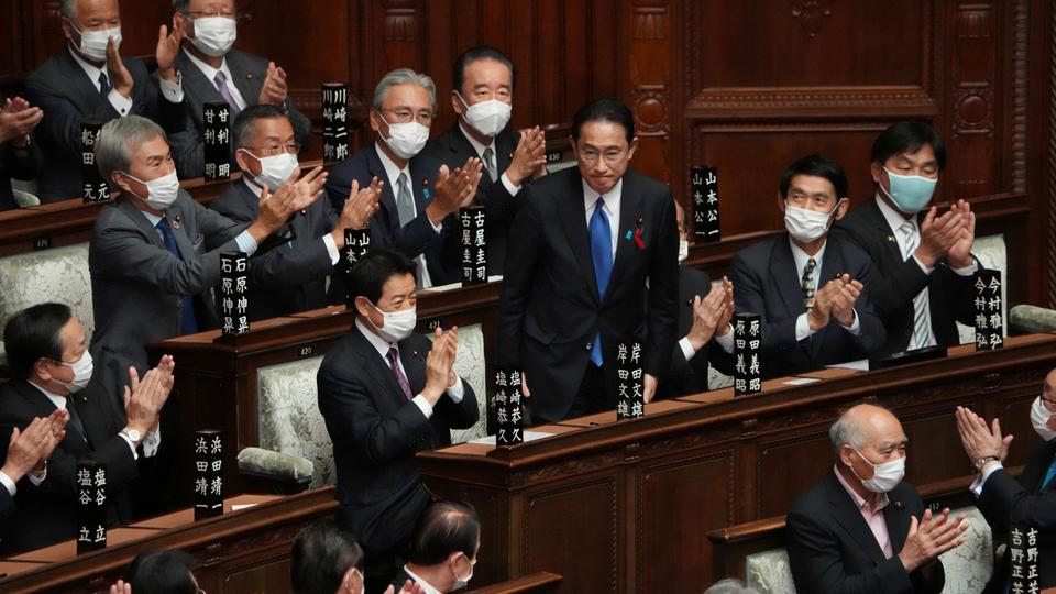 Prime Minister Fumio Kishida said his first extra budget was aimed at restoring the Covid-hit economy.