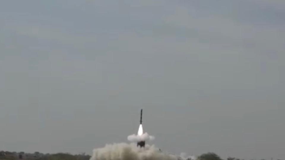 The test comes days after longtime rival India tested its own next-generation nuclear-capable ballistic missile, Agni-P.