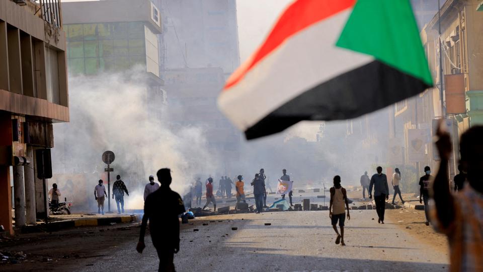 At least 48 people have been killed in crackdowns on protests against the coup in Sudan, medics say.