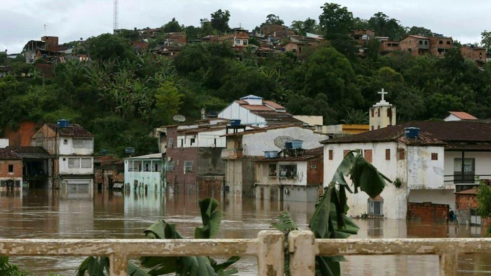 The rains have caused 18 deaths in Bahia state since the beginning of November.