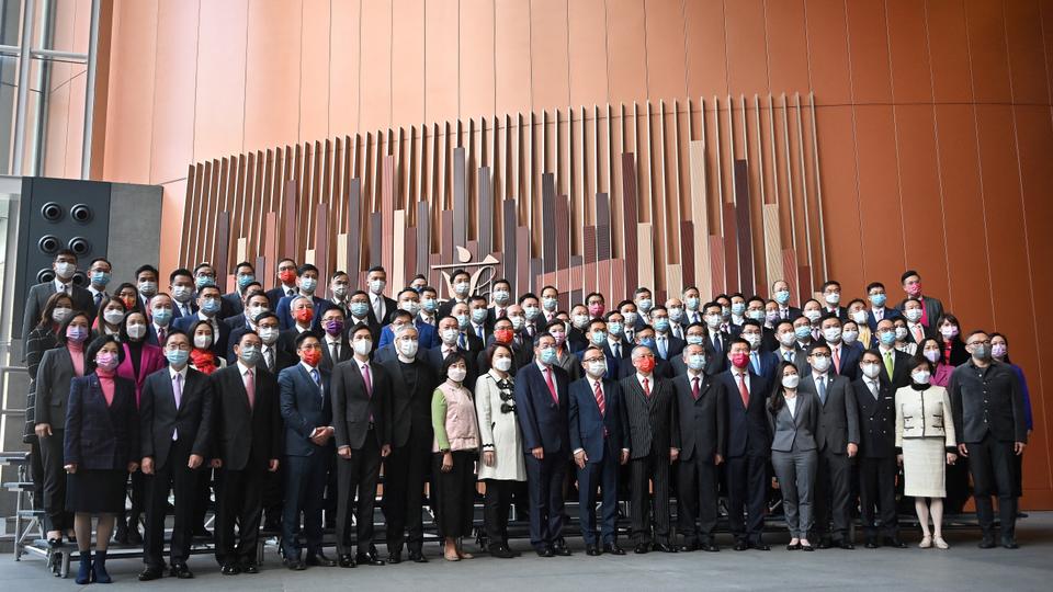 The loyalty oaths were overseen by city leader Carrie Lam whose administration no longer needs to face any meaningful opposition from a once boisterous legislature now stacked with loyalists for the next four years.