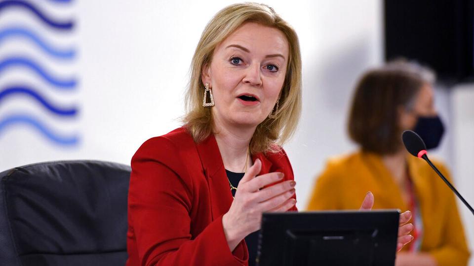 Liz Truss replaced David Frost as Britain's main Brexit negotiator in December, after he quit in protest at the broader direction of Prime Minister Boris Johnson's government.