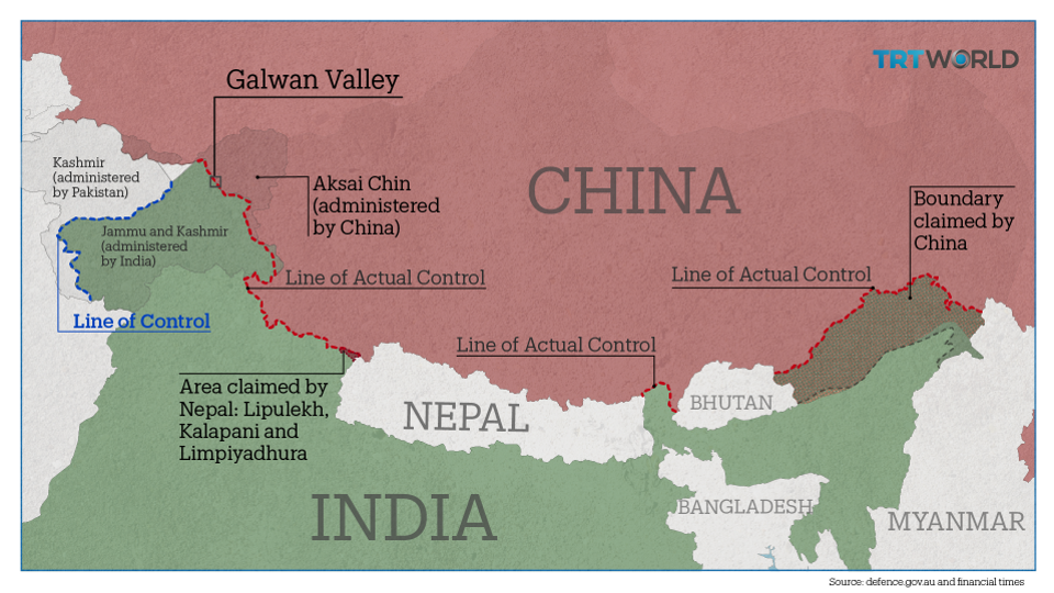 Bhutan India Border Map India Watches As China 'Accelerates' Construction Along Border With Bhutan