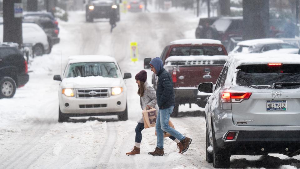 More than 200,000 homes and businesses in North Carolina, South Carolina, and Georgia reported power outages.