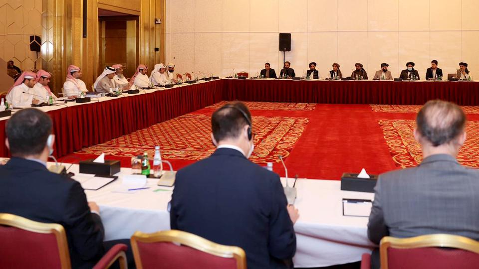 Qatar says the meeting in Doha came as a continuation of previous talks, the latest round of which took place in Kabul last week.