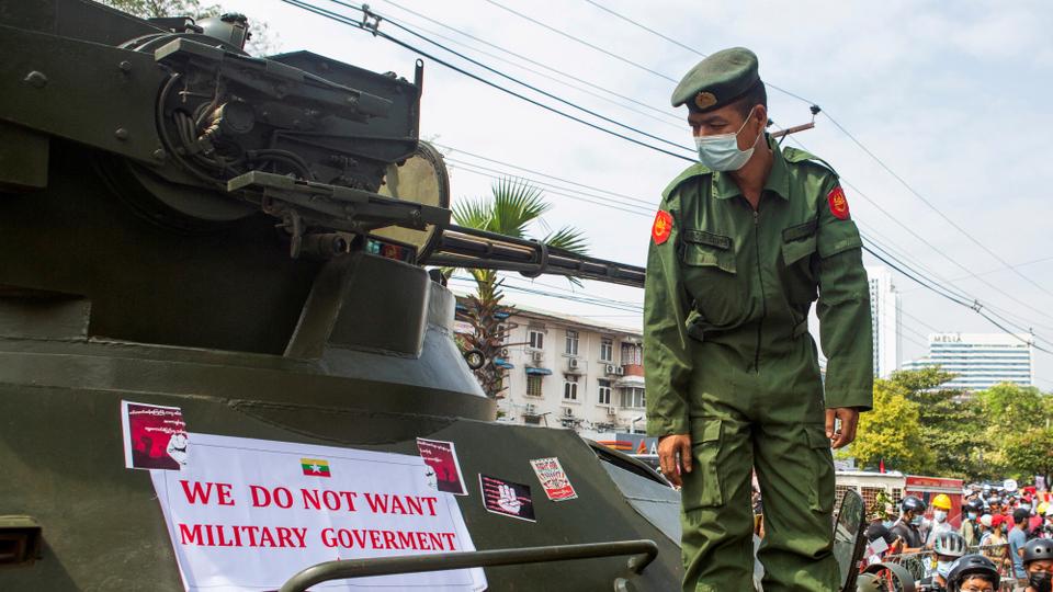 Myanmar's military seized power on February 1 last year and has waged a bloody crackdown on dissent since.