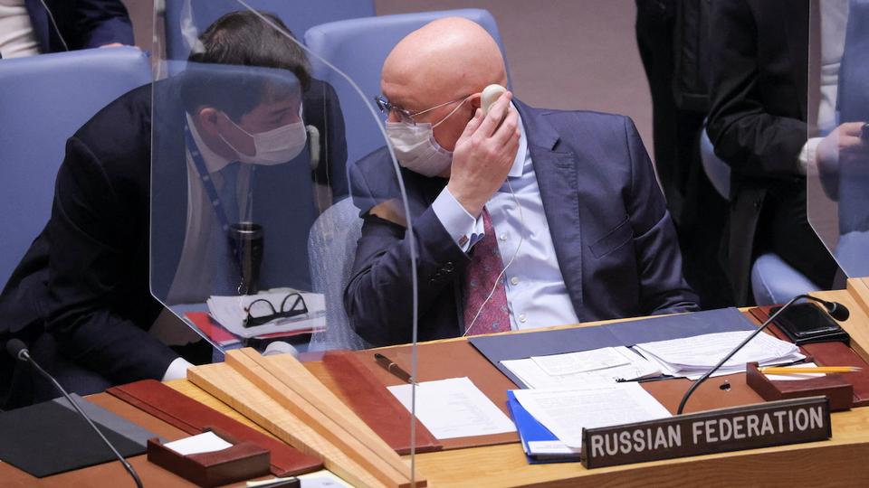 Russian Ambassador to the UN criticised what he said was interference in the domestic affairs of Russia, which triggered the crisis fueling concerns that it will invade Ukraine.