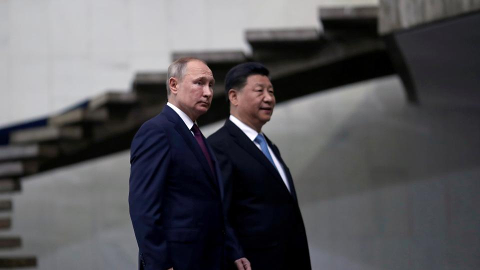 Both sides say they coordinated their positions on Ukraine during a meeting between both countries' foreign ministers in Beijing on February 3, 2022.