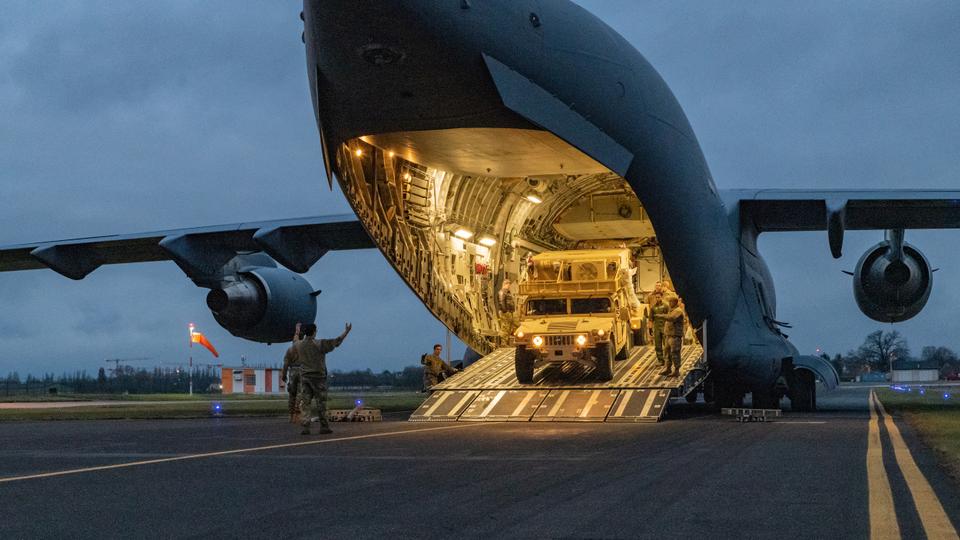 A US military spokesperson says the troops will establish a headquarters in Germany to support 1,700 paratroopers meant to deploy to Poland.