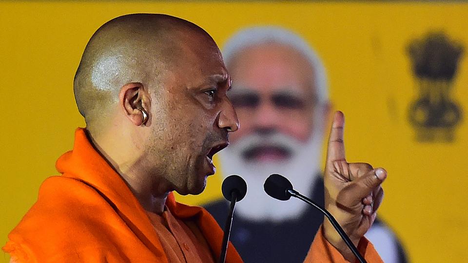 Yogi Adityanath, 49, has been accused of stoking religious divisions to woo Hindu voters, who make up 80 percent of Uttar Pradesh's electorate.