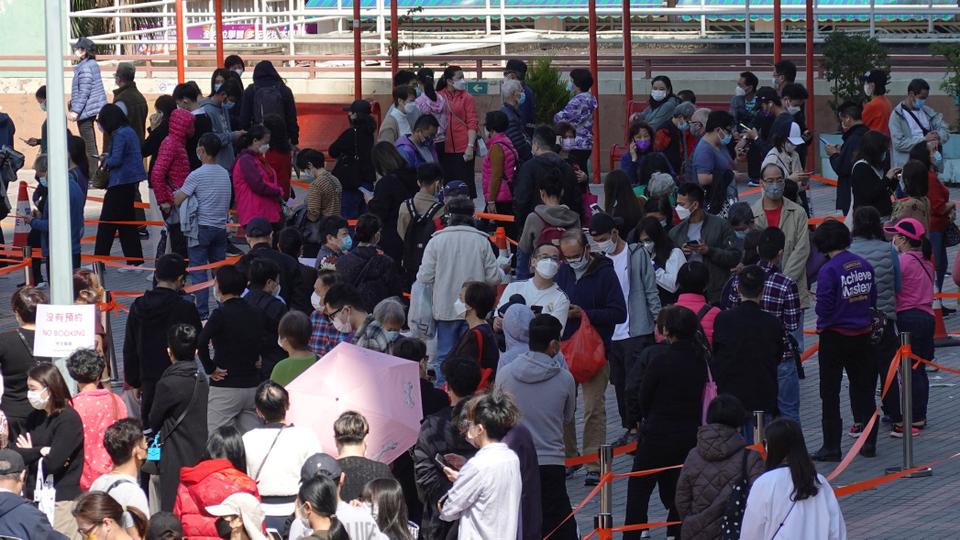 Hong Kong has reported nearly 23,000 Covid cases and over 200 deaths since the beginning of the pandemic.