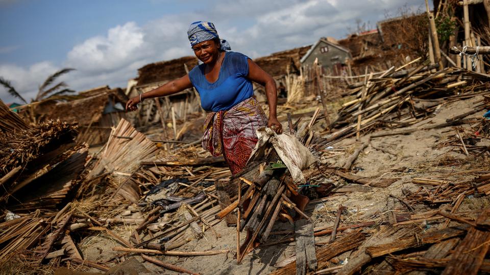 Madagascar has now been hit by four major tropical storms in the last month.