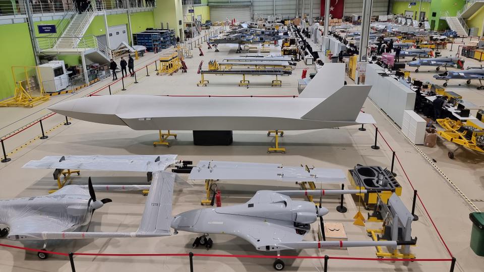 Baykar's unmanned combat aerial vehicle enters production line