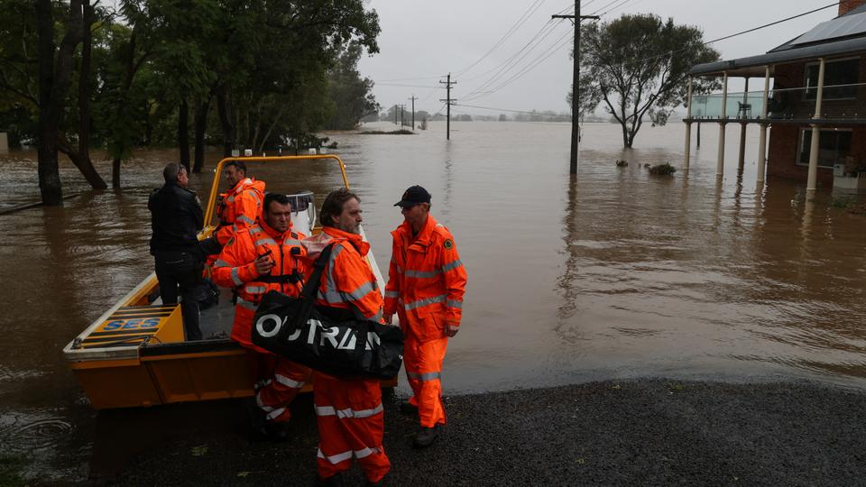 The latest wild storm cell is likely to ease in Sydney on Tuesday, officials say, but the risk of flooding could remain through the week.