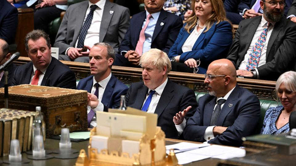 Johnson rejects demands that he step down during a stormy session of the House of Commons amid a furore over his handling of sexual misconduct allegations against a senior official.