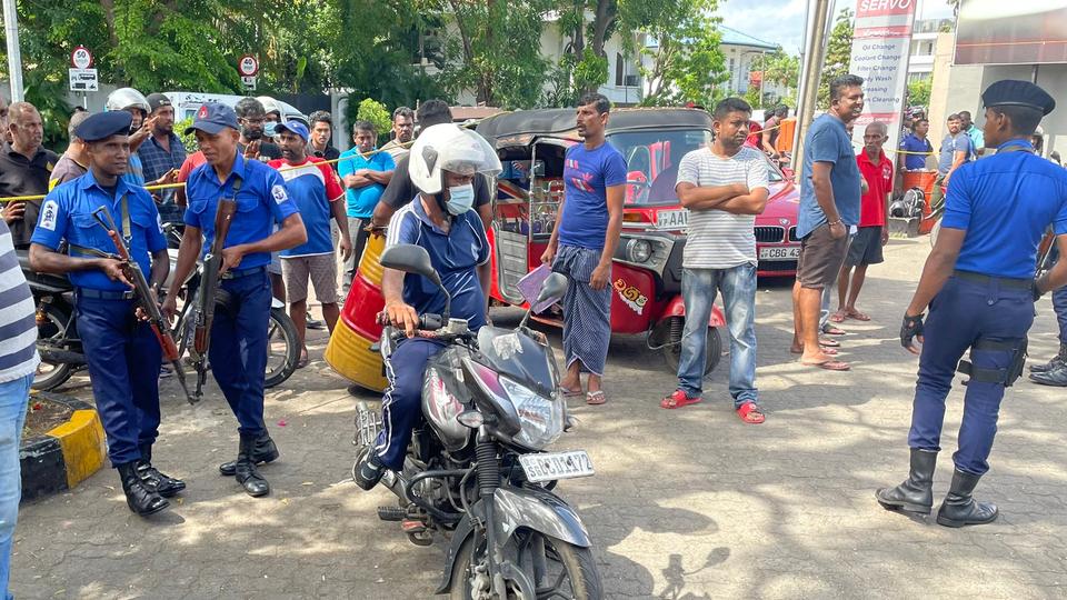 Wickremesinghe has ordered the military and the police to do whatever it takes to ensure order.