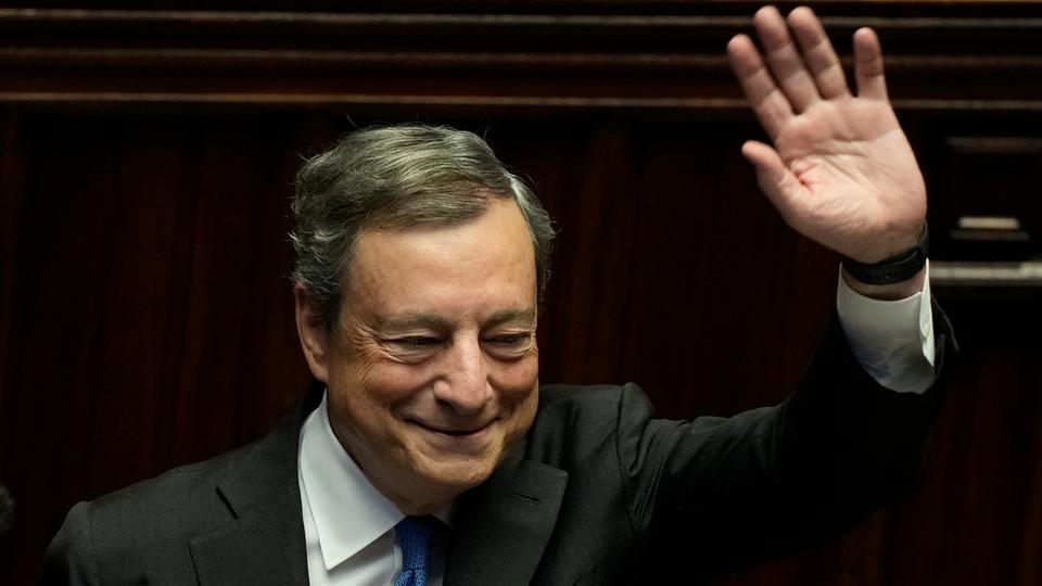 Draghi had attempted to save the government, urging his squabbling coalition to put aside their grievances for the sake of the country.