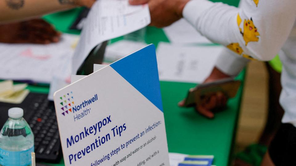 A person arrives to receive a monkeypox vaccination at the Northwell Health Immediate Care Center at Fire Island-Cherry Grove, in New York, US, July 15, 2022.