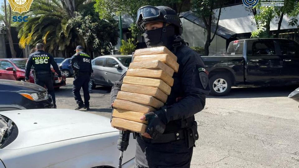 The operation was the second major one targeting drug cartels in Mexico City in July.