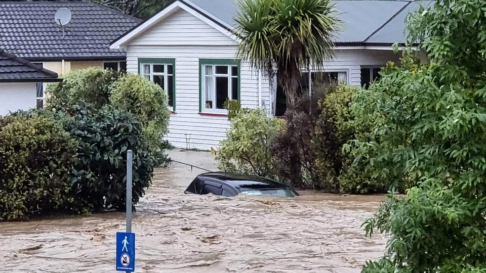 New Zealand has been lashed by wild weather with the Nelson-Tasman district on the South Island bearing the maximum brunt.