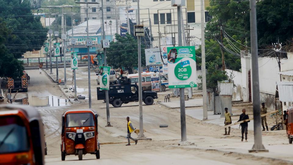 Gunfire could still be heard in the hotel early Saturday as Somali security forces tried to contain the last gunmen, who were thought to be holed up in the building.