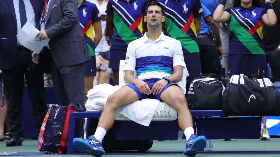 The famously unvaccinated Djokovic, who won the last of his three US Open crowns in 2018, is barred from entering the United States for refusing to take the vaccine.