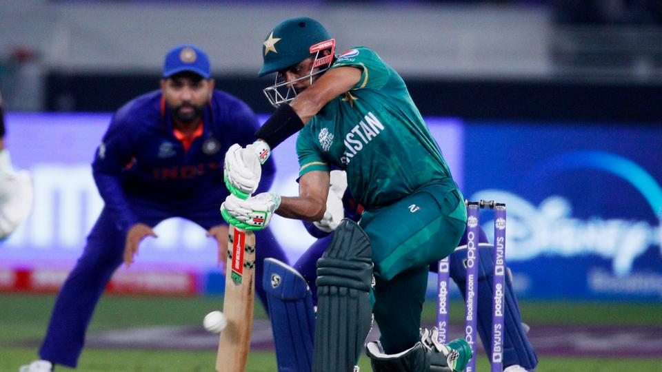 Pakistan's Babar Azam plays down the rivalry between the two teams after a journalist compares the heat of Dubai to the clash between the South Asian giants.