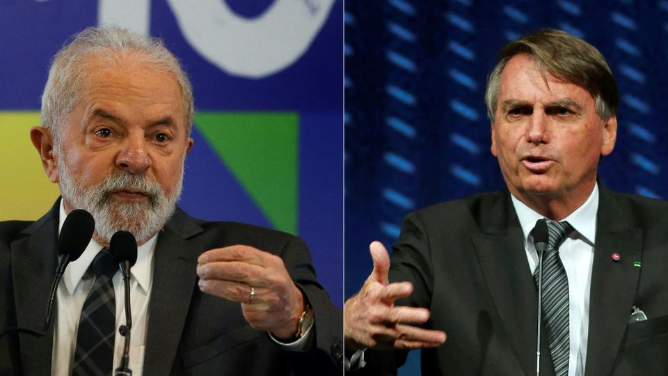 Brazil's two main presidential candidates, Jair Bolsonaro (R) and Luiz Inacio Lula da Silva, have both released campaign ads mainly focusing on the economy.