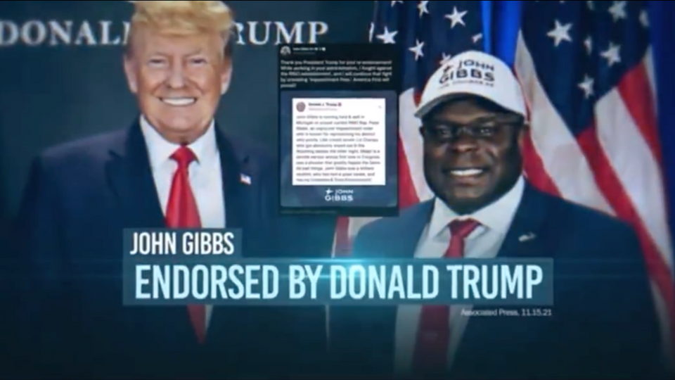 Democratic Congressional Campaign Committee spent half a million dollars effectively promoting Trump-backed ex-missionary John Gibbs, who has spread a conspiracy theory about Democrats and satanic rituals.