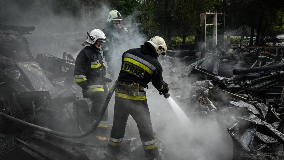 Russian shelling has hit the southern Ukraine port city of Mykolaiv during the night, damaging a medical treatment facility, the city's mayor said on Sunday.