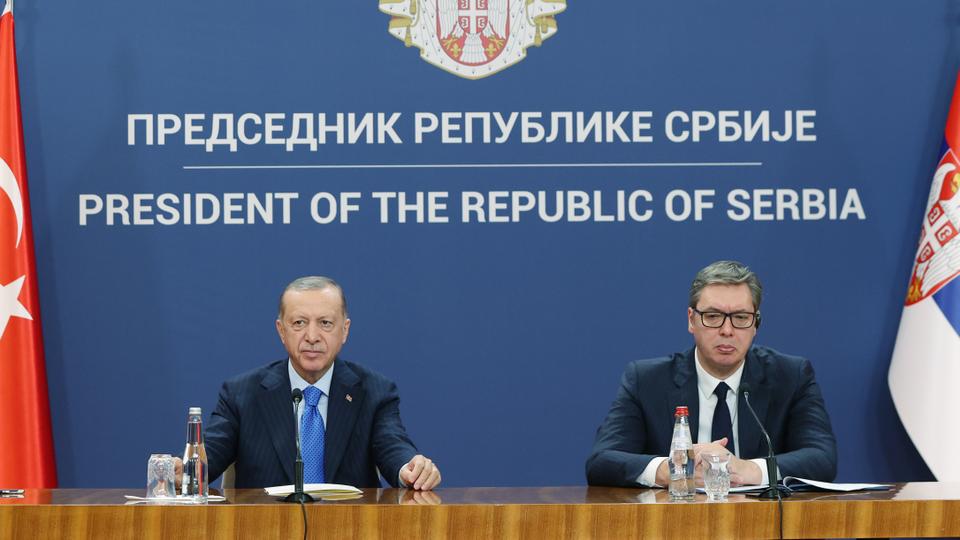 Serbia's Aleksandar Vucic thanks President Erdogan for his 