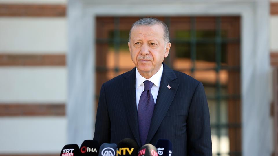 Citing his talks with US President Joe Biden at the NATO summit in Madrid in June, Erdogan also says the US president said he 
