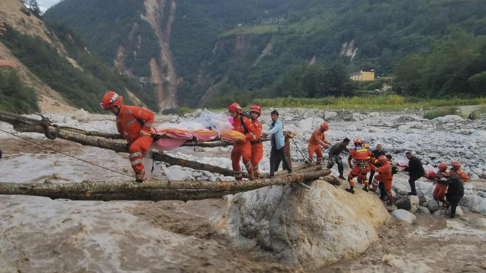 A magnitude 6.8 quake hit Sichuan province last week.