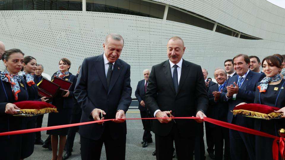 During Erdogan’s one-day working visit, the two leaders will also break ground for new projects for the development of the region.