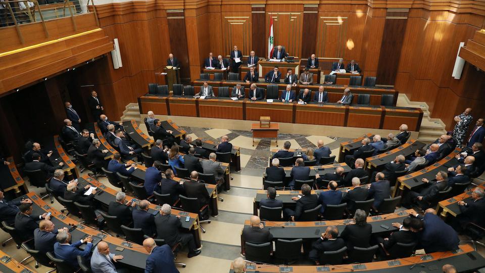 A total of 119 lawmakers from Lebanon's 128-seat parliament attended the session, but quorum was lost before a second round could be held after some lawmakers walked out.