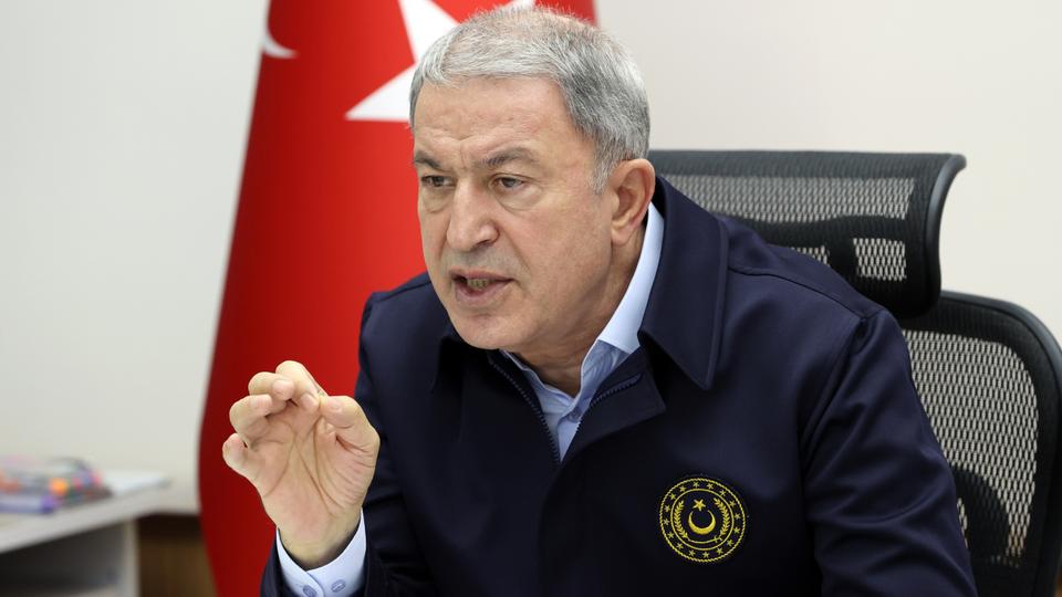 National Defence Minister Hulusi Akar says Türkiye remains open to dialogue with Greece, but will not take any hasty actions on issues related to Cyprus island or the Aegean and Eastern Mediterranean seas.