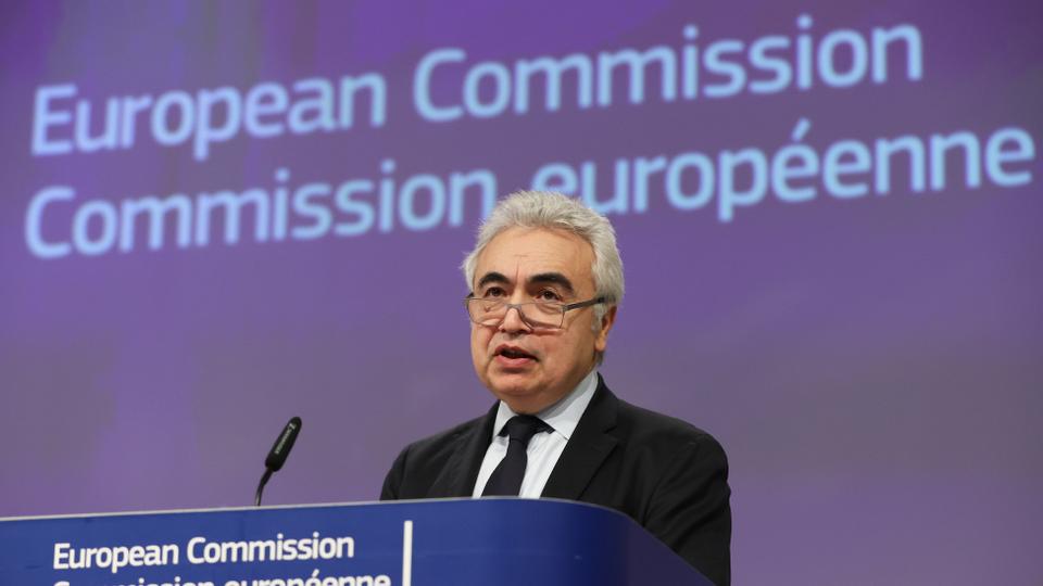 IEA Executive Director Fatih Birol launched the report on Monday at a news conference with European Commission President Ursula von der Leyen in Brussels.
