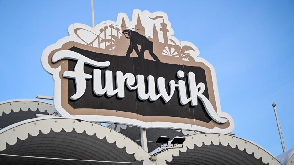 A view of the main entrance to Furuvik Zoo, around 10 kms east of Gavle, Sweden, on Dec. 15, 2022.