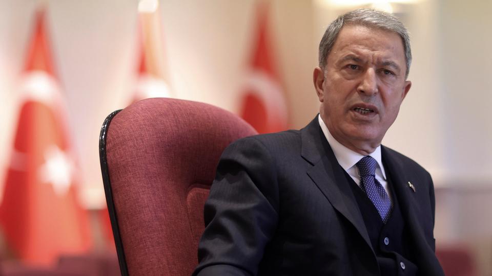 Athens is continuing to arm eastern Aegean islands in violation of international agreements and treaties, said Hulusi Akar.