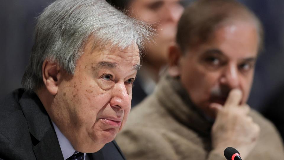 Guterres said that people in South Asia are 15 times more likely to die from climate impacts than elsewhere