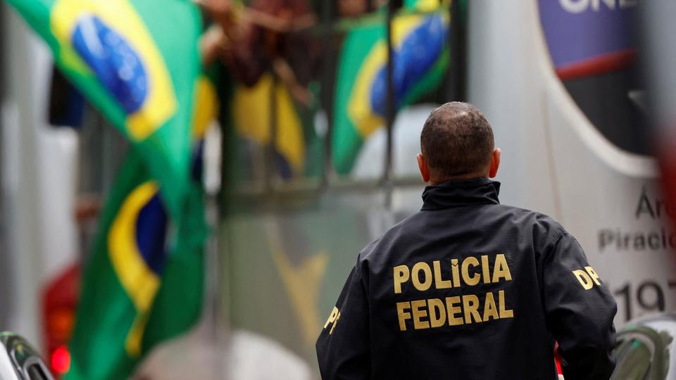 Camp set by supporters was dismounted in front of the Army Headquarters, in Brasilia, Brazil