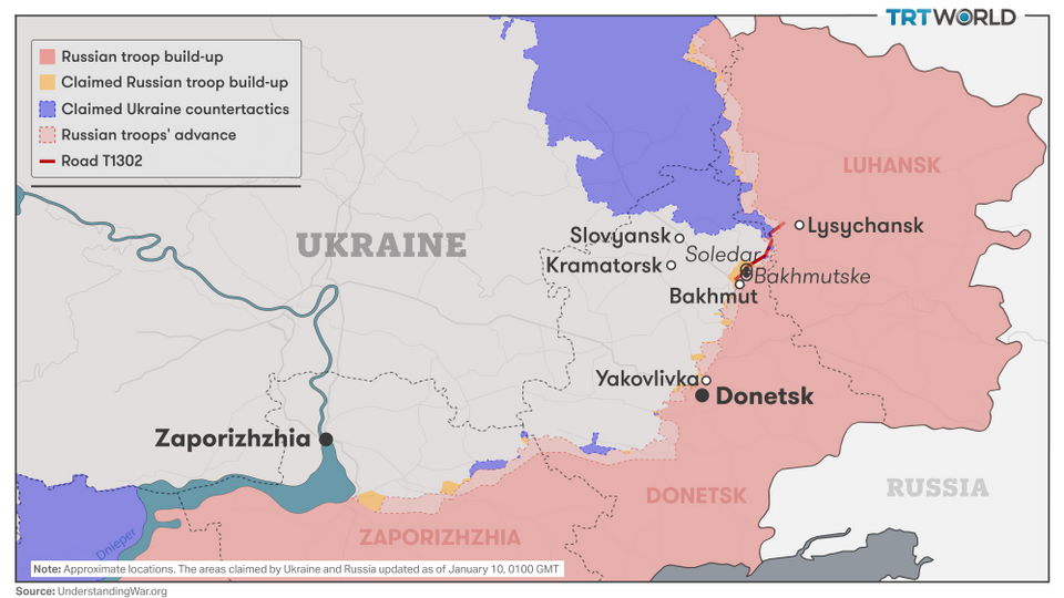 A battle of psychological value: Can Russia capture Ukraine's Bakhmut?