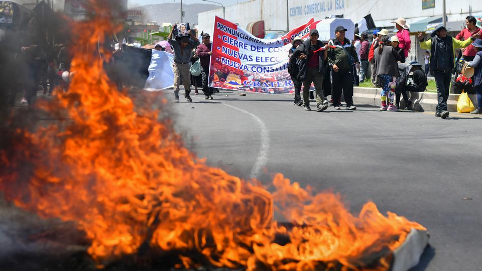 Ouster of leftist ex-president Pedro Castillo last month triggered the unrest, which has claimed the lives of at least 41 civilians and one police officer.