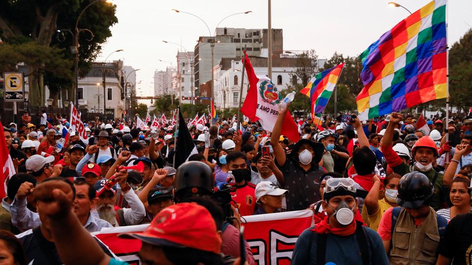 Near-daily demonstrations against the government have crippled the Andean country of 33 million people.