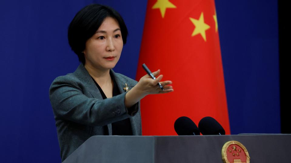 Foreign Ministry spokesperson Mao Ning’s comments came against a background of raging disputes over trade, Taiwan, human rights and access to advanced technologies.