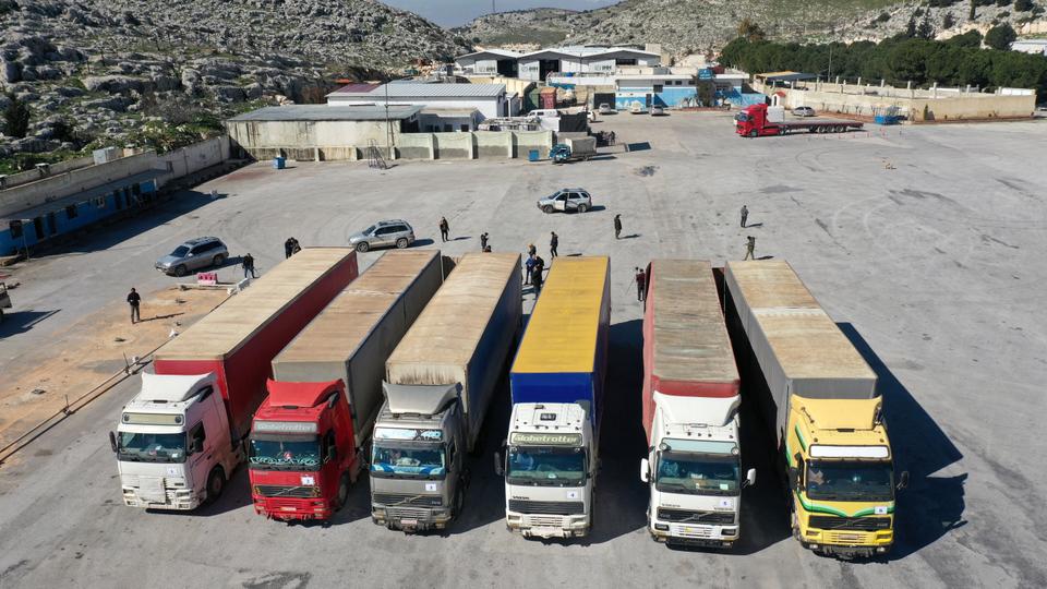 UN aid convoy reaches northwest Syria days after deadly earthquakes