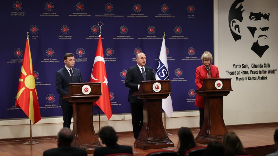 Cavusoglu thanked the OSCE and member states for their solidarity following the devastating earthquakes in Türkiye two weeks ago.