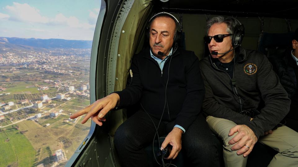 US Secretary of State Antony Blinken has completed a day of touring Hatay, the southern Turkish province that was hardest-hit by earthquakes that struck two weeks ago.